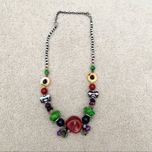 Multicolor Chunky Bead Necklace